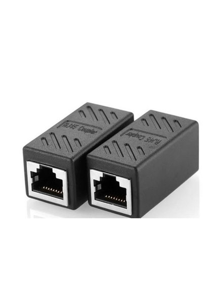Powermaster Pm-24809 Rj45 to Rj45 Coupling-Coupler Female Metal 8P-8C Intermediate Apparatus (Single)