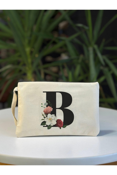bezçantadünyası B Harfli Hambez Clutch Çanta
