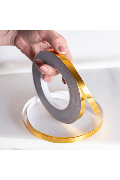 BGULF Kendinden Yapışkanlı Dekoratif Fayans Arası Şerit Bant Derz Bandı (1 CM...