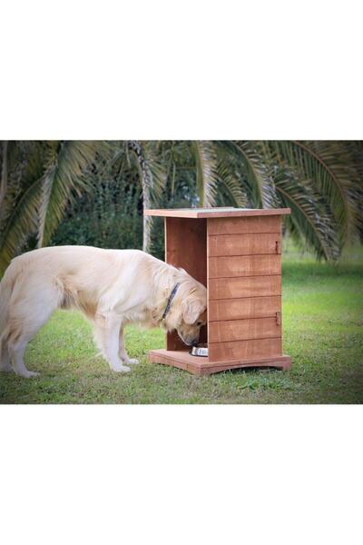 MANDU Ahşap Mama Istasyonu