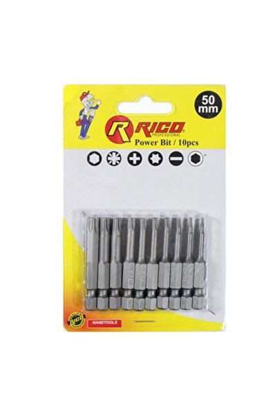 Rico 005-kk1131 Torx Bits Uç Seti 50 Mm 10 Parça