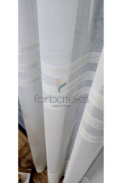 farbateks ستارة Elonora ذهبية لامعة جديدة بطبقتين من التول مع شريط فاصل ذهبي ذهبي