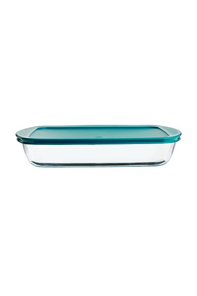 Pyrex Cook & Store XL Rectangular Storage Container with Lid - 4.9 Lt