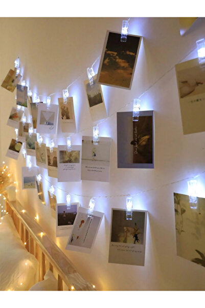 Yes Lighting 20 Mandallı İp Led Pilli