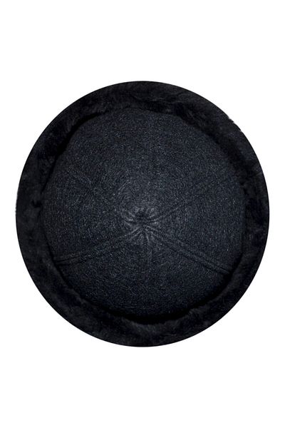şahinbak Black Domed Felt Hat - Börk T025