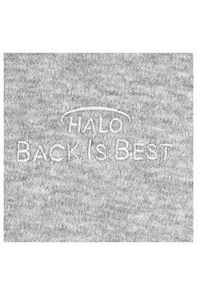 HALO 100% Cotton Sleep sack Swaddle - Heather Grey (0-3M)