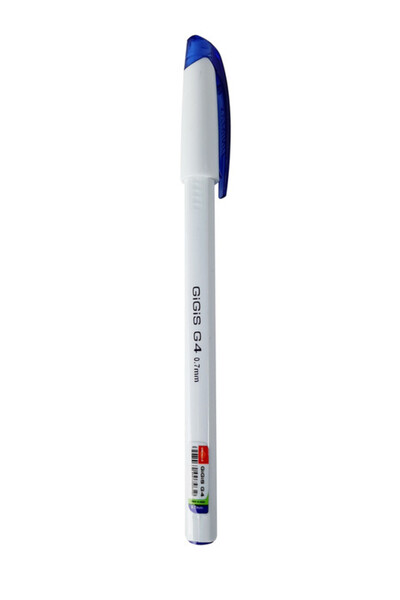UNIMAX مجموعة أقلام حبر جاف G4 مقاس 0.7 مم، مكونة من 12 قطعة، باللون الأزرق