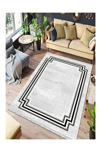 Ayaz Dijital Baskı Pamuk Taban Halı 4727