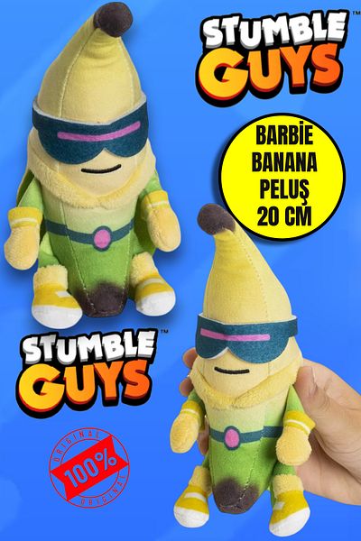 TOYFEST قطيفة الموز ستامبل جيز 20 سم