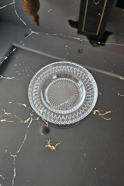 Gülümseten Avm Glass Tea Plate of 6