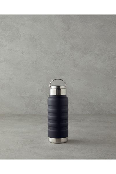 English Home Heatmaster 400 ml Black Steel Travel Mug