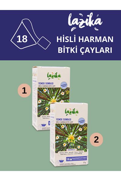 LAZİKA Hisli and Harman after Meal - Set of 2 Cinderella