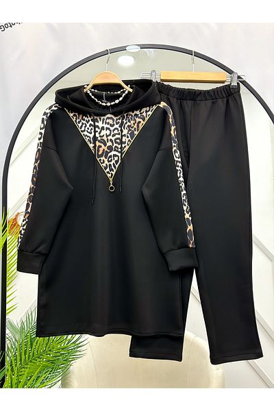 YEDİLALE Λεπτομερής ΟΜΑΔΑ LEOPARD με φερμουάρ