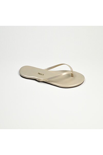 Tkees Papuci de damă Classic Glitter Gold Daily eleganti