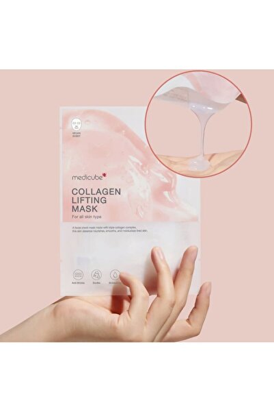 Medicube Collagen Lifting Mask (Nemlendirici ve Lifting Etkili Üç Çeşit Kolaj...
