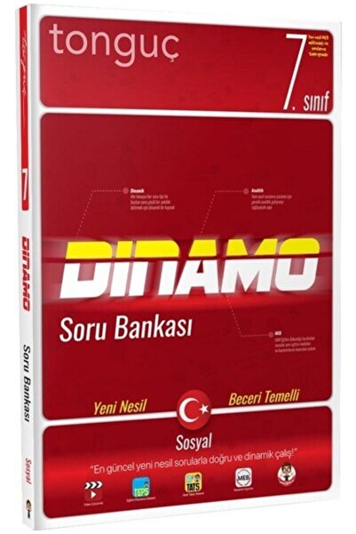 Tonguç Yayınları 7. Sınıf Dinamo Sosyal Bilgiler Soru Bankası