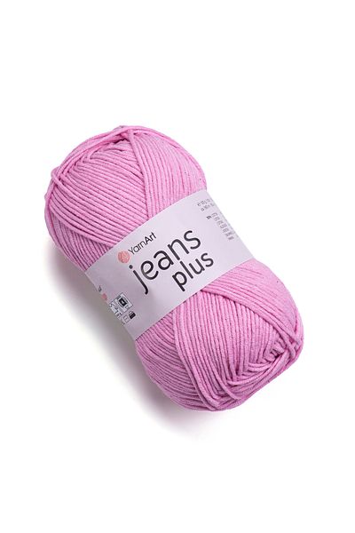 Yarnart Jeans Plus - Χειροποίητο Νήμα Πλεξίματος Ροζ-20