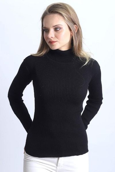 Icon Women's Turtleneck Trika Bady Sweater