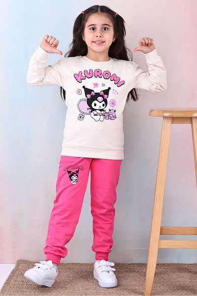 Free Beka Patterned Kuromi Children's Pajamas