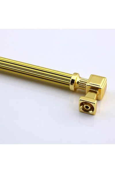 Badem10 Talas Metal Gold Gold Stripes 192 Mm Mobilier Bucătărie Sertar Dulap Dulap Mâner Mâner