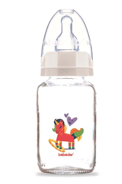 Bebedor Desenli Cam Biberon 125ml (KOD:30302) - Desen/at