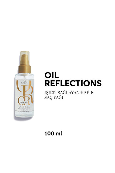 Wella Professionals Oil Reflections Işıltı Sağlayan Pürüzsüzleştirici Saç Yağ...
