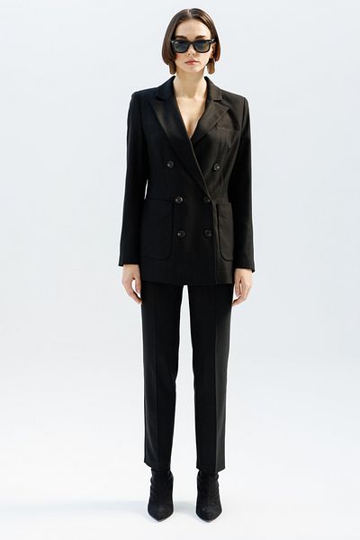 Ekol Striped Skinny Trousers