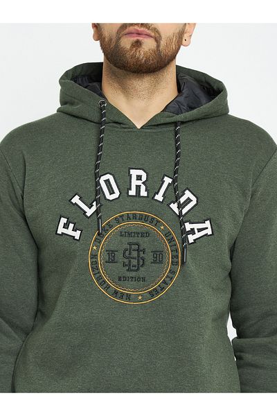 Duke By Styli Florida Graphic Hoodie with Drawstring