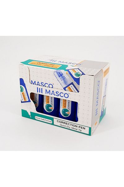 MASCO Metal Tip Correction Pen 5ml each Pack of 12
