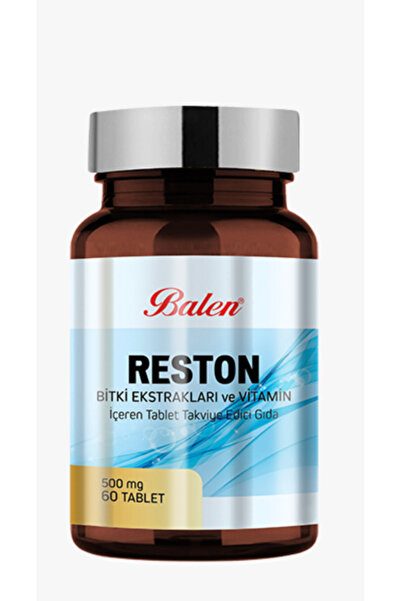 Balen Reston Bitki Ekstraktları ve Vitamin İçeren Tablet Takviye Edici Gıda 5...