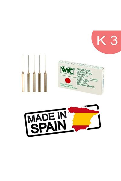 wyc Gold K3 100Pcs Hair Removal Needle with Needles