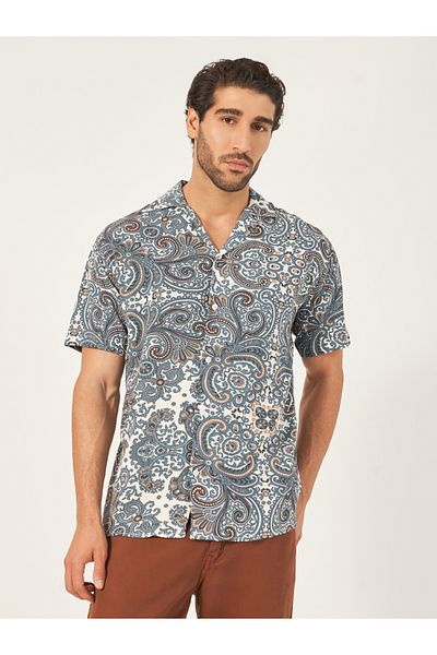 Styli Relaxed Fit All Over Print Shirt