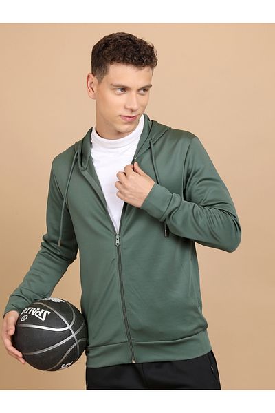 Highlander By Styli Full Zip Hooded Sweatshirt