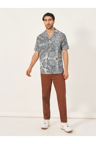 Styli Relaxed Fit All Over Print Shirt