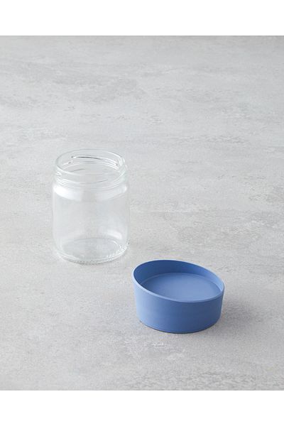 English Home Alina Blue Spice Bowl Glass 212 ml