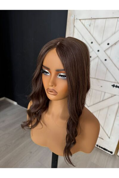 Suzan Peruk Baby ipek taban Medikal tepelik.Komple baş derisi görünümlü ve re...