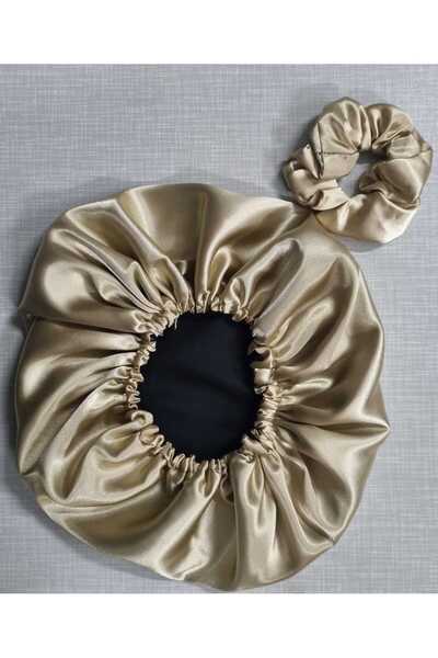 ANT HOME TEKS Çift Taraflı Saten Saç Bonesi Saç Bakım Güzellik Sağlıklı Kıvır...