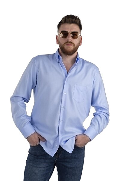 GALLİNİ WORLLD Gallini World Мінімалістична сорочка з довгими рукавами для чоловіків - Повсякденна та ділова