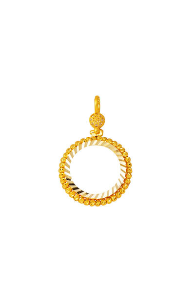 Bilezikci Yarım Altınlık Dorikalı Kolye Ucu