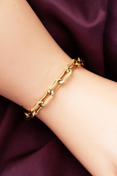 Bilezikci 14 Ayar Altın Zincir Bileklik