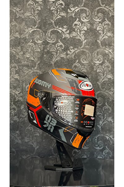 Suomy Stellar Vigör Mat Fullface Güneş Vizörlü Kask