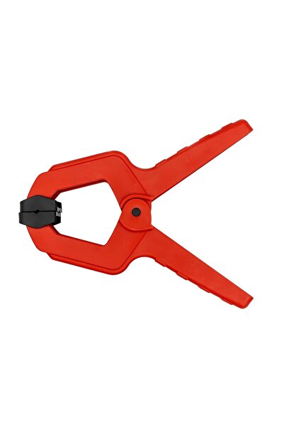 NZB 2 ADET Yaylı Kıskaç Mandal El Tip İşkence Mengene Kırmızı Klips Hobi 38 mm