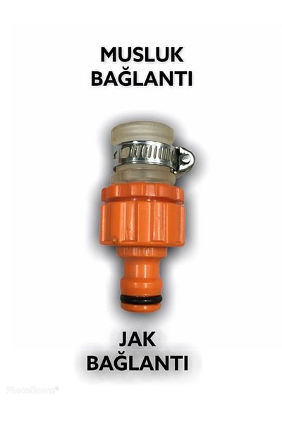 sayım plastik Long Lasting Durable Automatic Clamp-On Faucet Connection Apparatus 1/2 Jaka Compatible