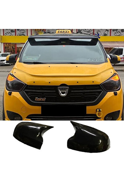 Dacia Lodgy Batman Yarasa Ayna Kapağı Piona Black ABS 2012 - 2021