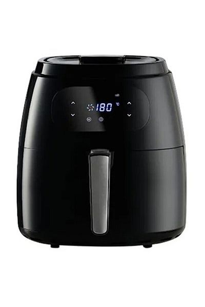 ALSAIF Electric Air Healthy Fryer With Digital To Fry, Bake, Grill, Roast Or Reheat, 1800w, Black - Al7304