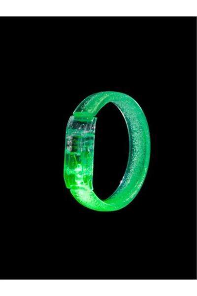 Nirnisa Led Işıklı Kalın Bileklik Pilli Fosforlu Yılbaşı Kulüp Konser Düğün P...