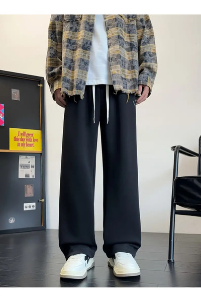 yx yustex sport Ανδρικό άνετο παντελόνι αθλητικής φόρμας από πολυεστέρα με τσ...