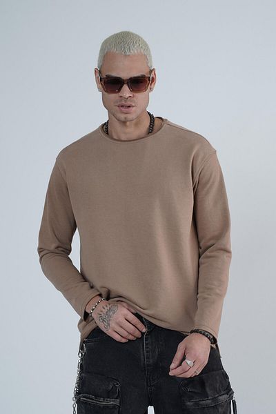 king brich Ανδρικό φούτερ Dirty Collar Oversize Mold