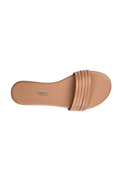 Tkees Flat Band Slippers Cream Tk-6002
