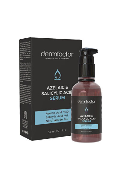 DERMFACTOR Azelaıc & Salıcylıc Acıd Serum Yağlı, Karma Ve Akneye Eğilimli Ciltler Için